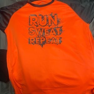 Medium size shirt for working out